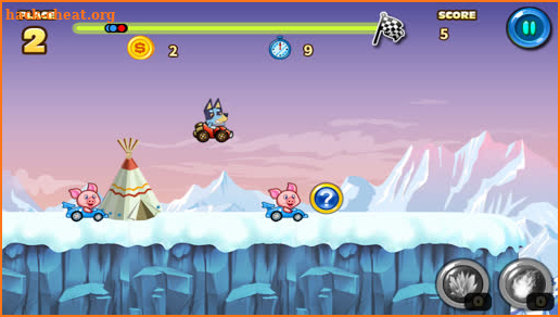 Bluey Dog Racing screenshot