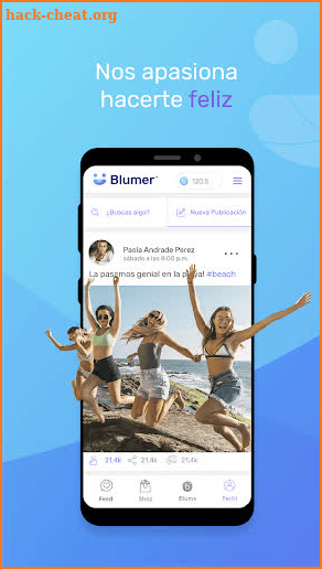 Blumer screenshot