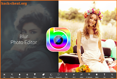 Blur Photo Editor screenshot