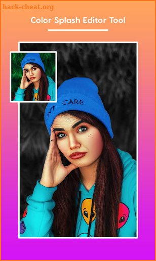 Blur Photo Editor - Color Splash Photo Editor screenshot