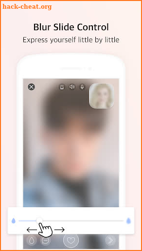 Blurry - Blur Video Chat screenshot