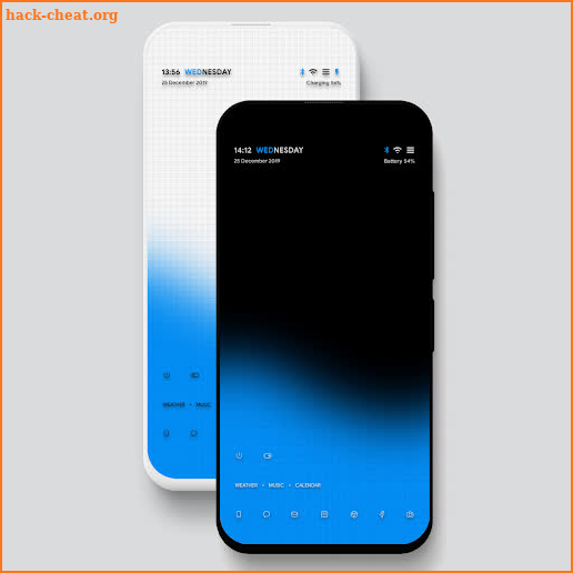 BLURWATER animated theme for KLWP screenshot