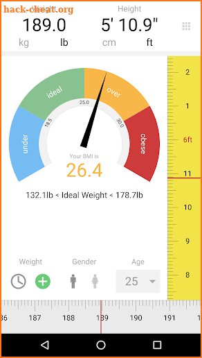 BMI Calculator Pro screenshot