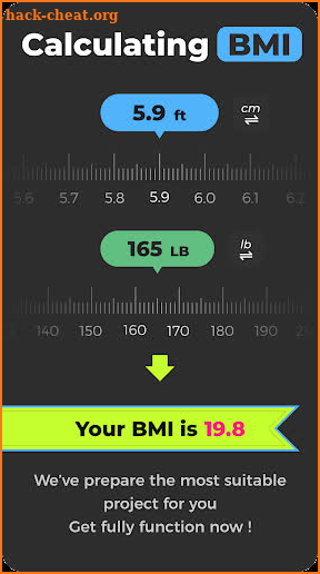 BMI Workout Fitness at Home screenshot