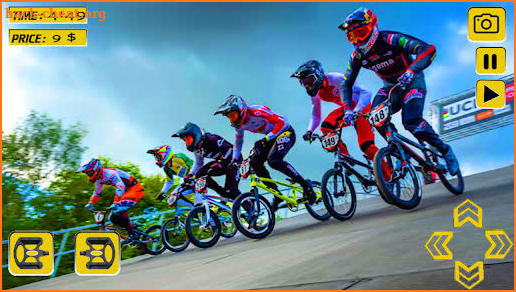 BMX Bicycle Rider 3D - PVP Race Cycle Racing Games screenshot