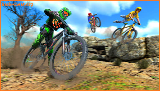 BMX Offroad Bicycle Stunt Race screenshot