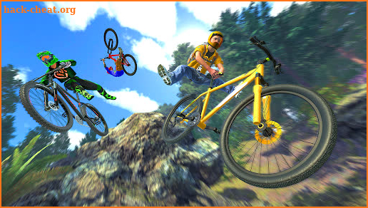 BMX Offroad Bicycle Stunt Race screenshot