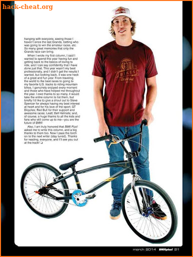 BMX PLUS! MAGAZINE screenshot