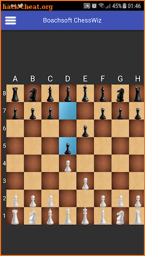 Boachsoft Chesswiz, Chess screenshot