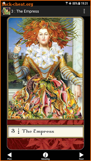 Boadicea's Tarot of Earthly Delights screenshot