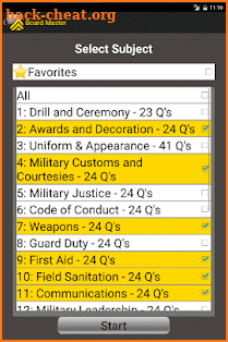 Board Master - Army Flashcards screenshot