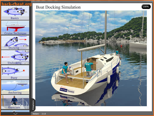 Boat Docking Simulation screenshot