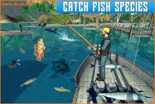 Boat Fishing Simulator: Salmon Wild Fish Hunting screenshot