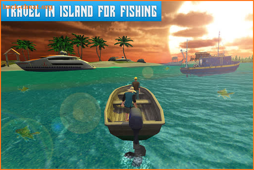 Boat Fishing Simulator: Salmon Wild Fish Hunting screenshot