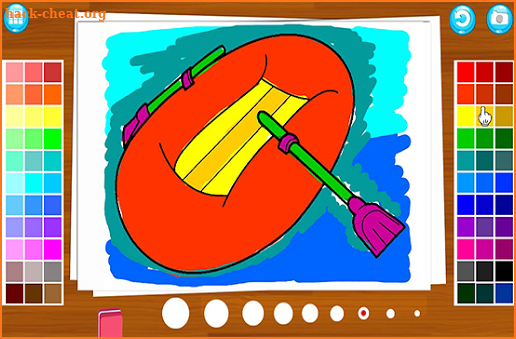 Boat Paint vs Draw - Kids Coloring Book screenshot