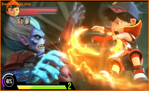 Boboiboy Fighting Hero Rescue screenshot