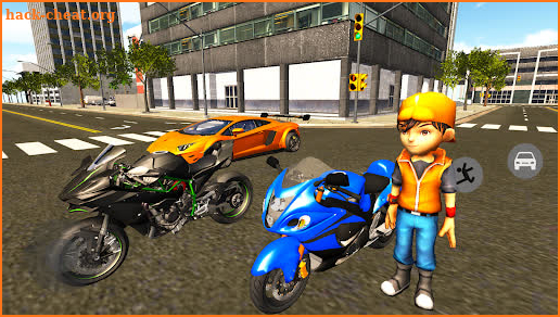 BoBoiBoy Game Bike Stunt 3D screenshot