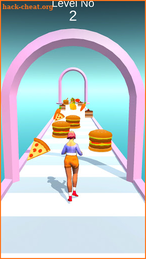 Body fat race 2 fit girl game food racer runner screenshot