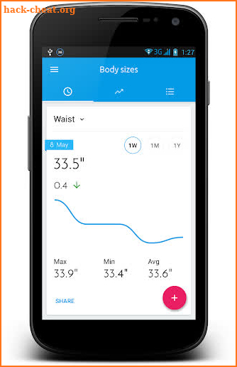 Body Measurement Tracker screenshot