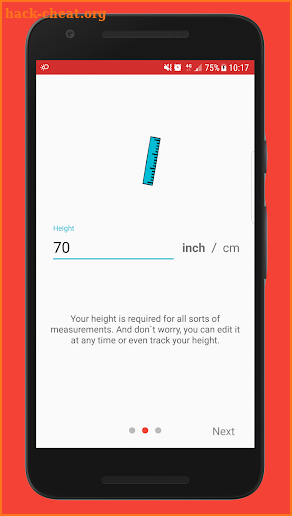 Body Measurements Tracker screenshot