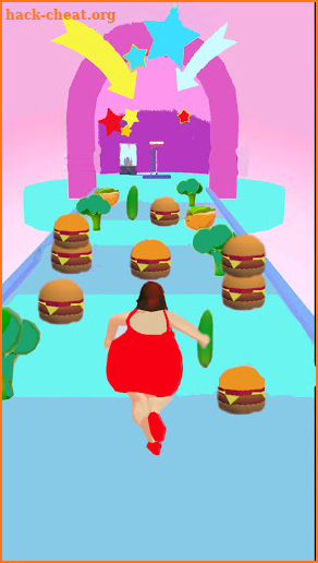 Body Race Run 3D : fat 2 fit screenshot