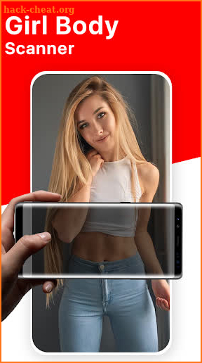 Body Scanner Simulator - Girl Body camera Scanner screenshot