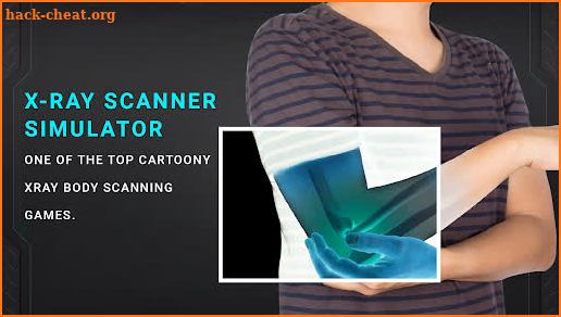 Body scanner X ray camera App screenshot