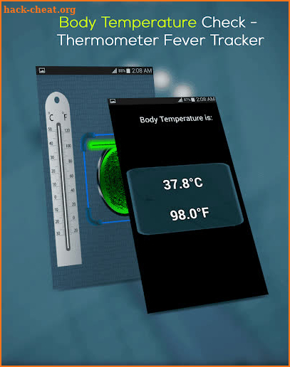 Body Temperature Check & Thermometer Fever Tracker screenshot