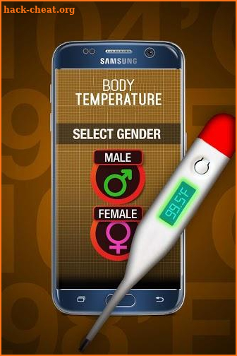 Body Temperature Check Diary : Thermometer Fever screenshot