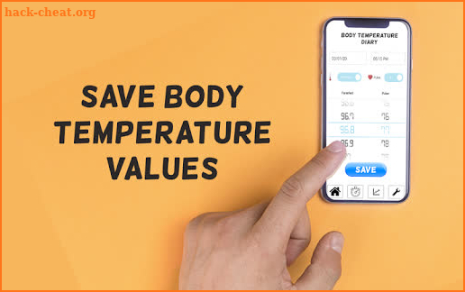 Body Temperature Diary : Fever Test Health Checker screenshot