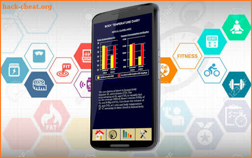 Body Temperature Fever Test : Health Checker Diary screenshot