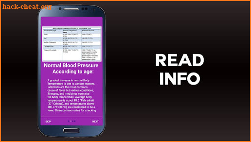 Body Temperature Logger: Scan Tracker Checker Test screenshot