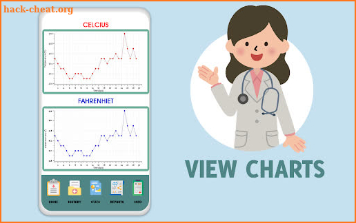 Body Temperature Thermometer :  Fever Log Records screenshot