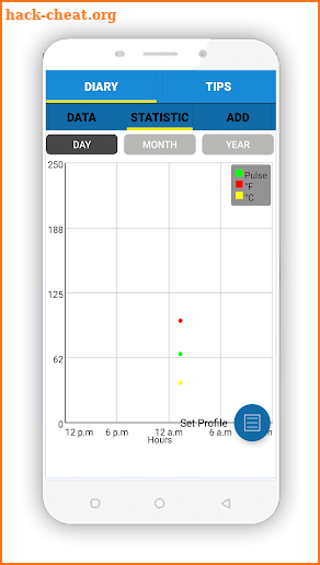 Body Temperature Thermometer : Fever Tracker screenshot