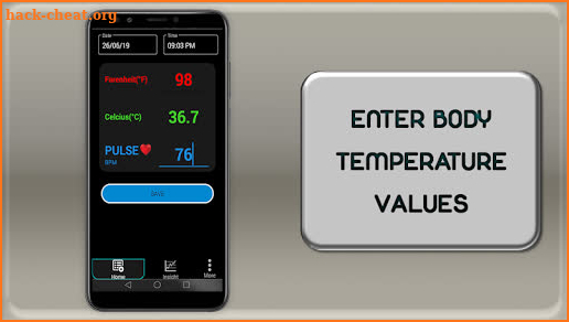 Body Temperature Tracker : Fever Checker Logger screenshot