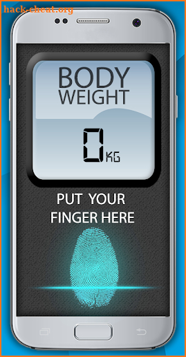 Body Weight Fingerprint Simulator screenshot