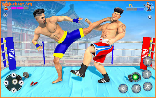 Bodybuilder GYM Fighting Games screenshot