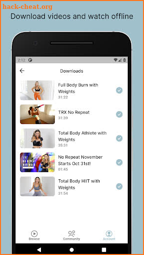 BodyFit by Amy screenshot