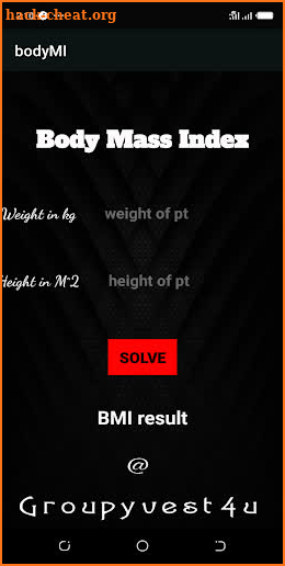 bodyMI screenshot