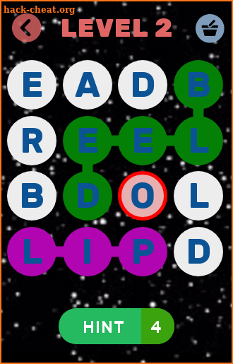 Boggle screenshot