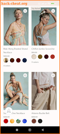 Boho Free People - F.P Clothes screenshot