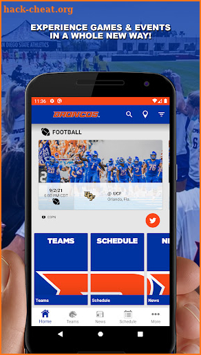 Boise State Broncos Athletics screenshot