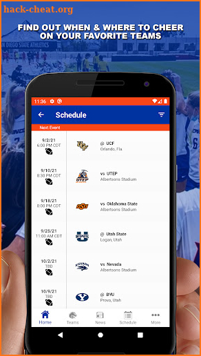 Boise State Broncos Athletics screenshot