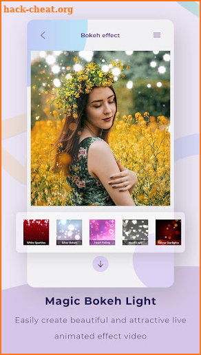 Bokeh Effect Video Maker screenshot