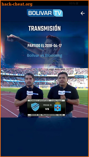 Bolivar TV 2.0 screenshot