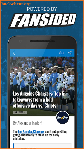 Bolt Beat: News for Los Angeles Chargers Fans screenshot