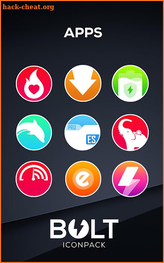 BOLT Icon Pack screenshot