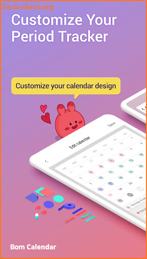 Bom Calendar - Period tracker screenshot