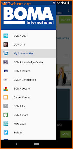 BOMA App screenshot