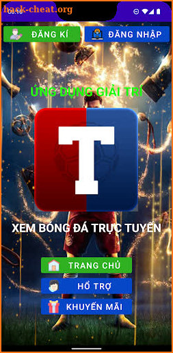 Bóng đá trực tuyến screenshot